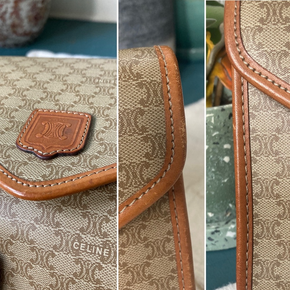 ❌SOLD❌ Celine ✨HP✨ Vintage Macadam Envelope Flap Bag - Picture 5 of 17